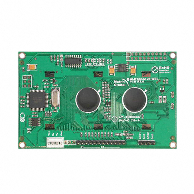 GLK12232-25-FGW Matrix Orbital  Modules d'affichage - LCD OLED Graphic